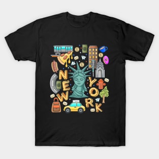 New York City Doodle T-Shirt